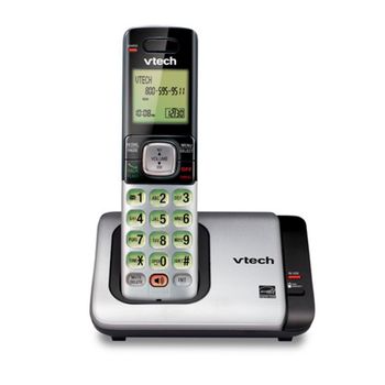 Telefono-Inalambrico-Vtech-CS6719-Negro-con-Plata