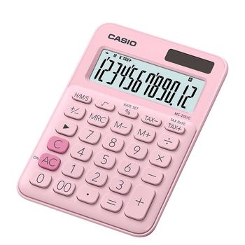 Calculadora-Casio-MS-20UC-PK-Rosa-12-digitos-Solar---Pila