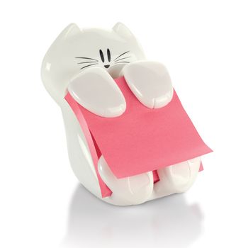 Despachador-de-Notas-Post-it-Pop-Up-Gato