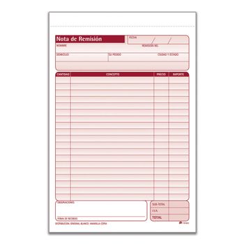 NOTA-REMISION-AUTOCOPIANTE-25J-ORIGINAL-Y-COPIA-AMARILLA