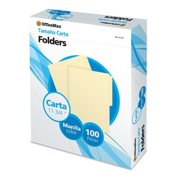 Folder-OMX-Carta-Manila-100-Piezas-171-Grs
