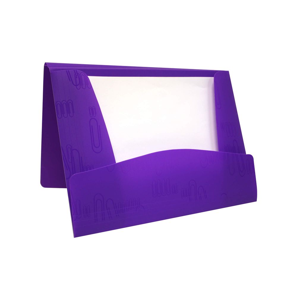 FOLDER PORTADOCUMENTOS VIOLETA CARTA ICLIP CON LIGA | Folders ...