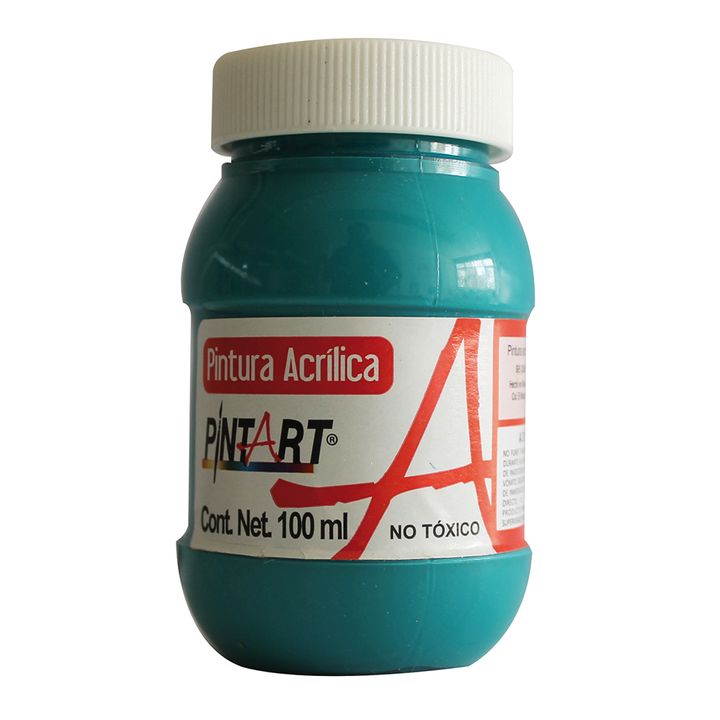 PINTURA ACRILICA AZUL TURQUESA 100ML | Artículos para Pintura | OfficeMax -  OfficeMax