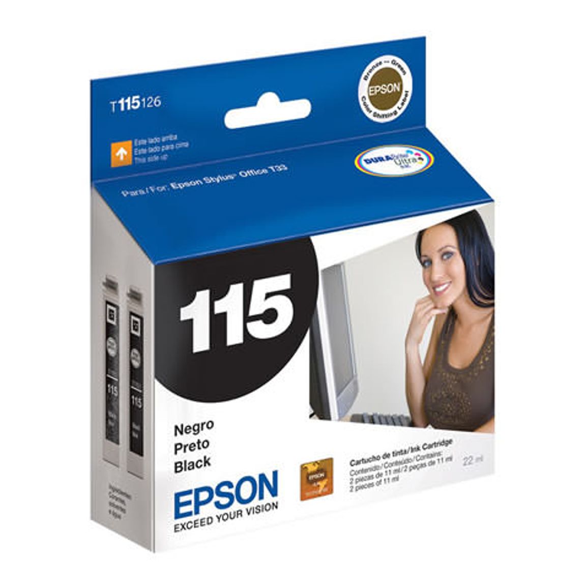 Cartucho Epson 115 Negro | Cartuchos deTinta - OfficeMax