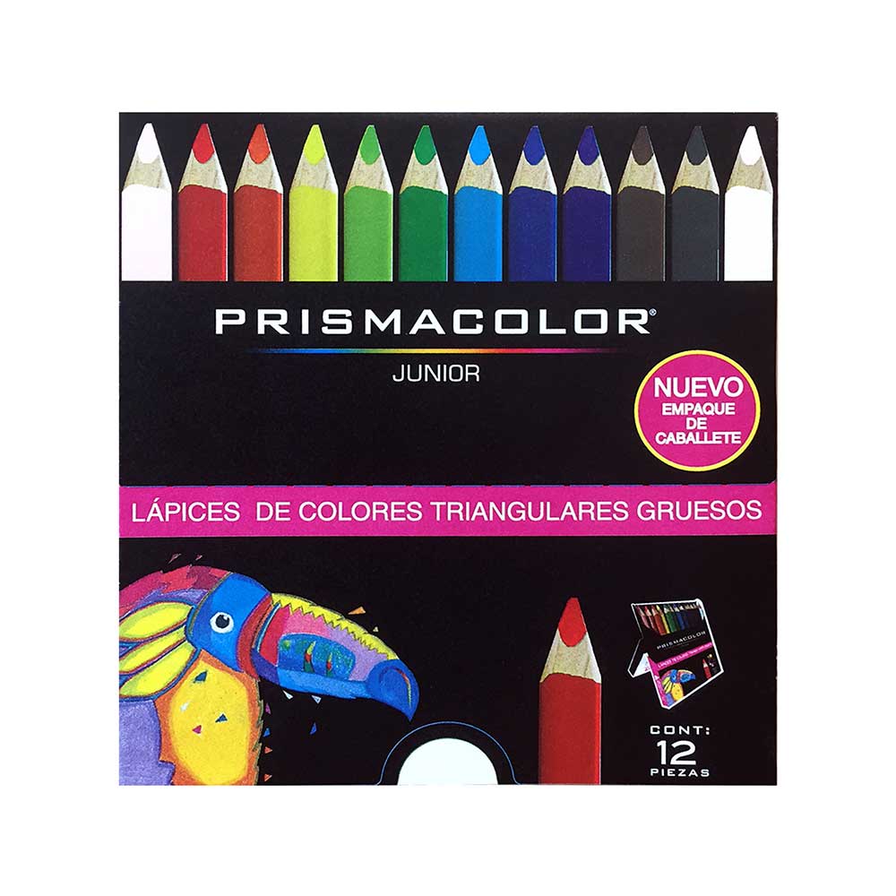 Colores Prismacolor Triangulares 12 Piezas | Lapices de Colores | Prismacolor - OfficeMax colores de cera prismacolor