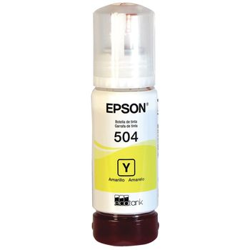 Tinta para Impresora Epson T504 Amarilla | Botellas deTinta - OfficeMax