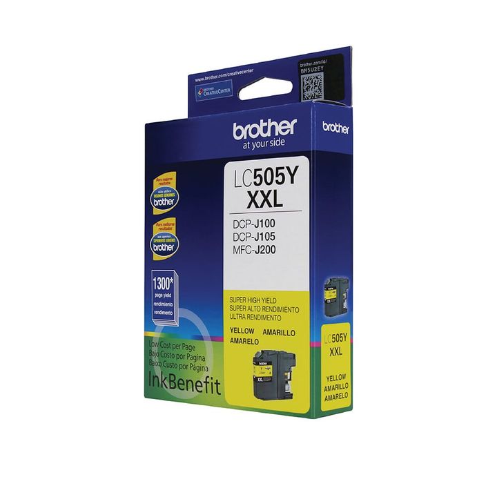 Cartucho Brother LC505Y XXL Amarillo | Cartuchos deTinta - OfficeMax