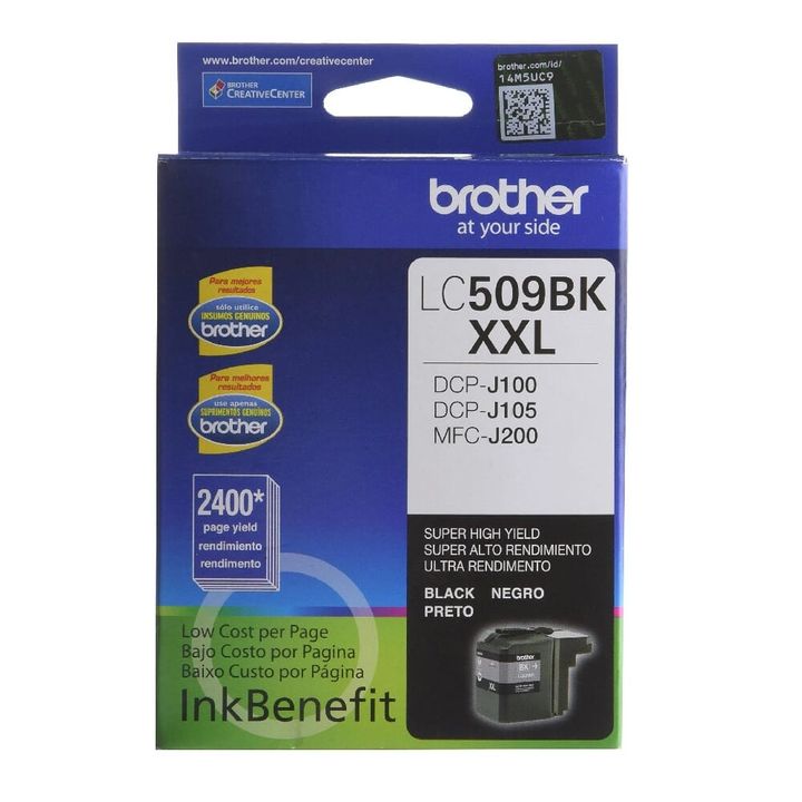 Cartucho Brother LC509BK XXL Negro | Cartuchos deTinta - OfficeMax