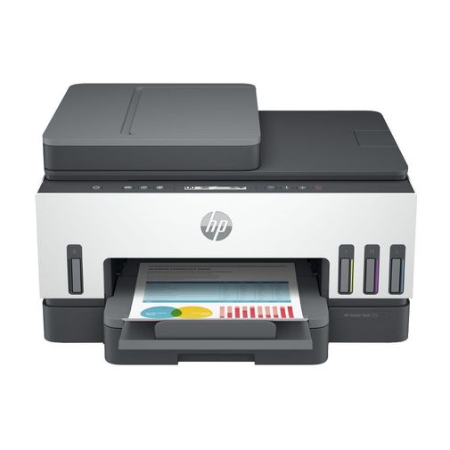 Multifuncional HP Smart Tank 750 Blanca | Multifuncionales Tinta - OfficeMax