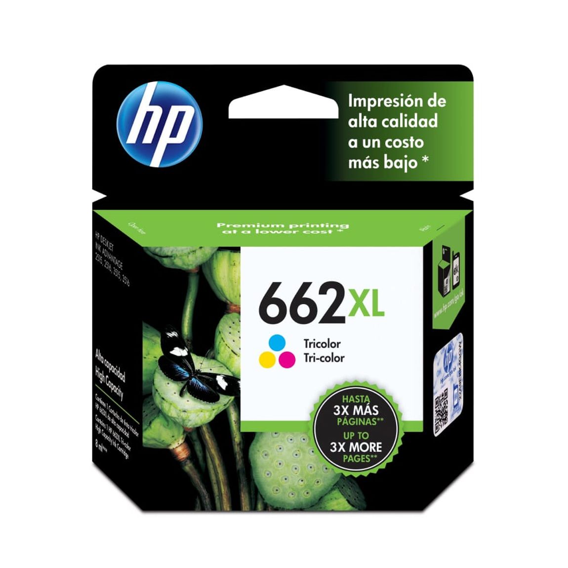 Cartucho HP 662XL Tricolor | Cartuchos deTinta - OfficeMax