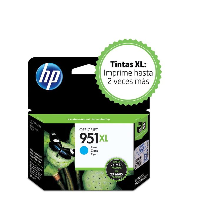 Cartucho HP 951XL Cyan | Cartuchos deTinta - OfficeMax