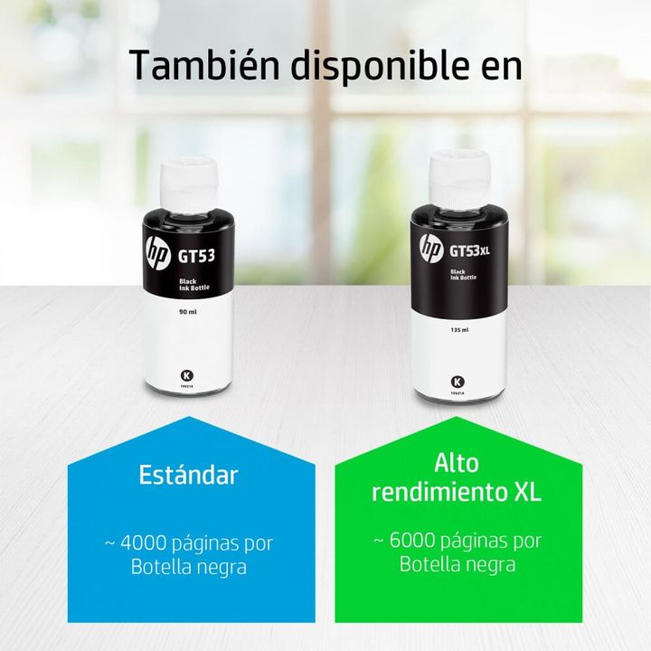 Tinta para Impresora HP GT53 Tinta Negra | Botellas deTinta - OfficeMax