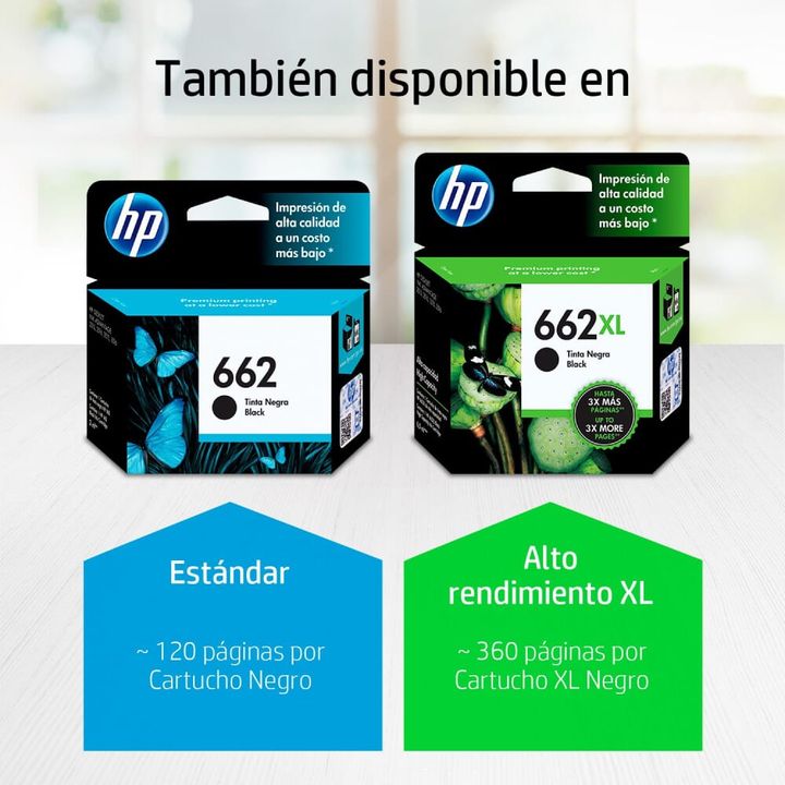 Cartucho HP 662XL Negro | Cartuchos deTinta - OfficeMax