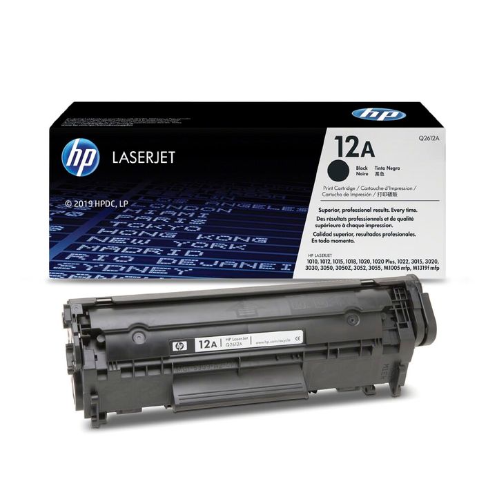 Tóner HP 12A Negro Q2612A | Tóner - OfficeMax