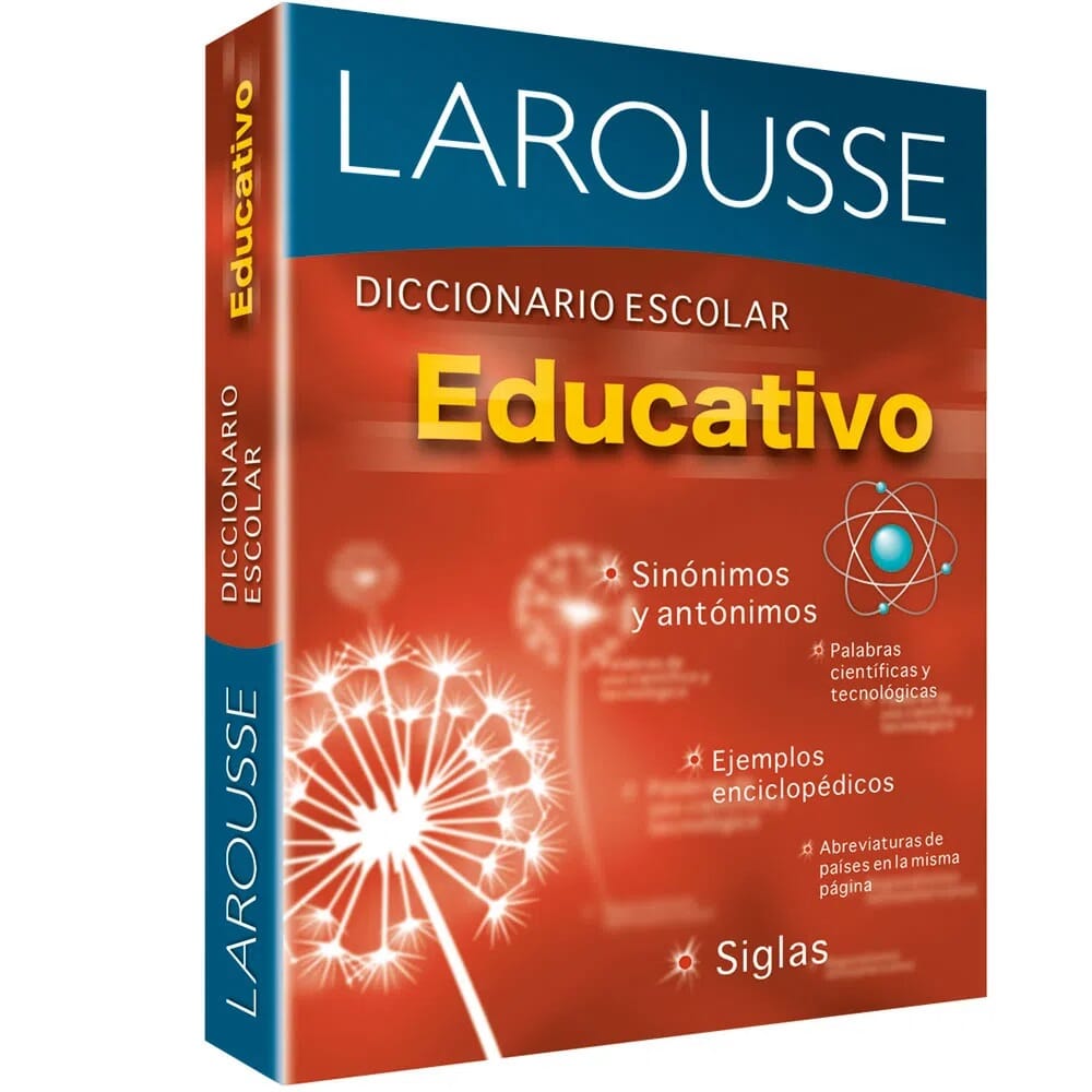 Diccionario Escolar Educativo Larousse | Diccionarios Y Escolares - Kiosko