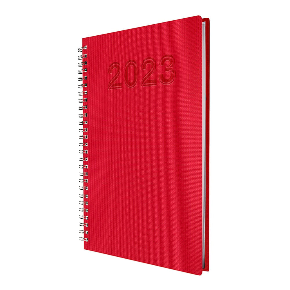 agenda-2023-danpex-mesh-semanal-rojo-agendas-y-organizadores-kiosko