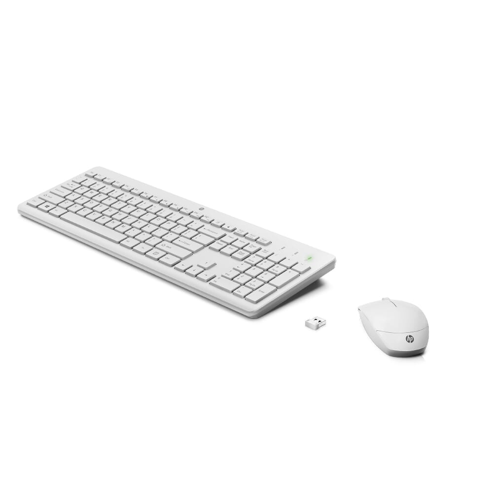 Combo Teclado Y Mouse HP 230 Inal mbrico Blanco Mouse Y Teclados Kiosko combo-teclado-y-mouse-hp-230-inal-mbrico-blanco-mouse-y-teclados-kiosko